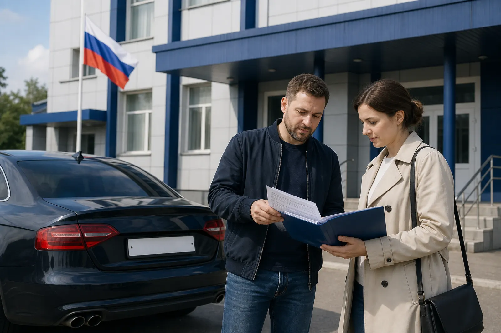 Оформление перевеса номера в МРЭО