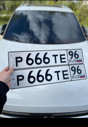 Фотография автомобиля с номером Р666ТЕ 96