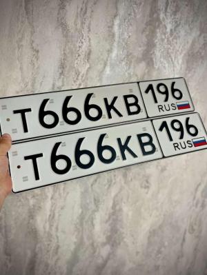Фотография автомобиля с номером Т666КВ 196