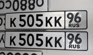 Фотография автомобиля с номером К505КК 96