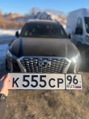 Фотография автомобиля с номером К555СР 96