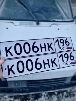 Фотография автомобиля с номером К006НК 196