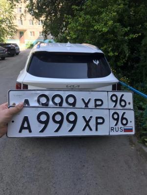 Фотография автомобиля с номером А999ХР 96