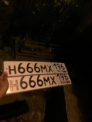 Фотография автомобиля с номером Н666МХ 196