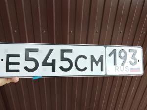 Фотография автомобиля с номером Е545СМ 193