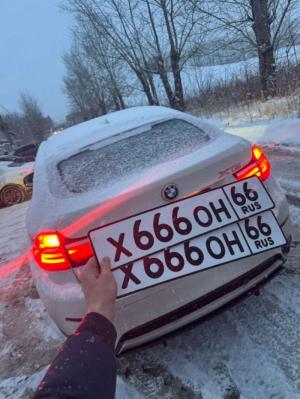 Фотография автомобиля с номером Х666ОН 66
