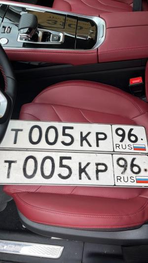 Фотография автомобиля с номером Т005КР 96