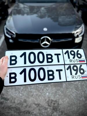Фотография автомобиля с номером В100ВТ 196