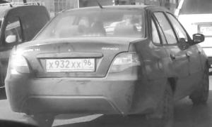 Фотография автомобиля с номером Х932ХХ 96