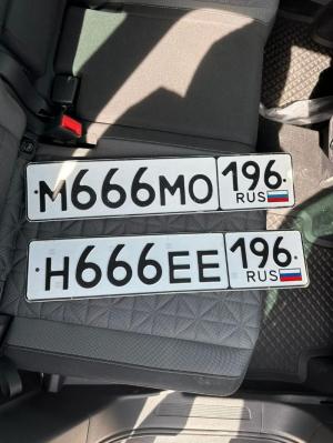 Фотография автомобиля с номером Н666ЕЕ 196