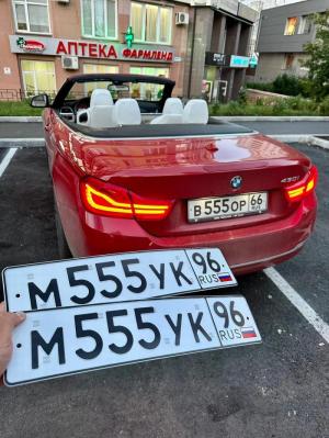Фотография автомобиля с номером М555УК 96