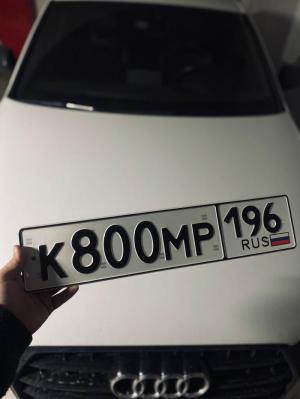 Фотография автомобиля с номером К800МР 196