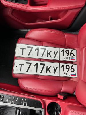 Фотография автомобиля с номером Т717КУ 196
