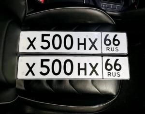 Фотография автомобиля с номером Х500НХ 66