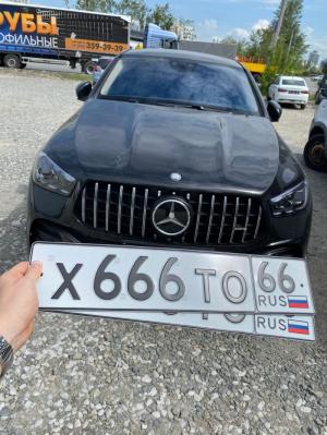 Фотография автомобиля с номером Х666ТО 66