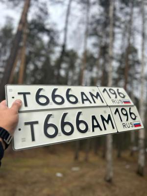 Фотография автомобиля с номером Т666АМ 196