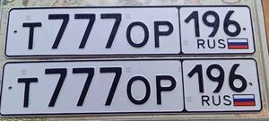 Фотография автомобиля с номером Т777ОР 196