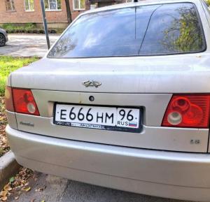 Фотография автомобиля с номером Е666НМ 96