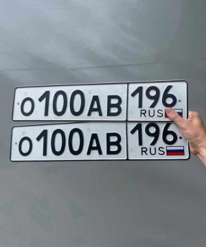 Фотография автомобиля с номером О100АВ 196