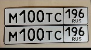 Фотография автомобиля с номером М100ТС 196