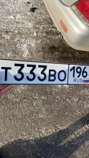 Фотография автомобиля с номером Т333ВО 196