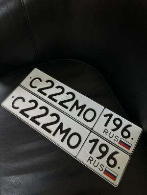 Фотография автомобиля с номером С222МО 196