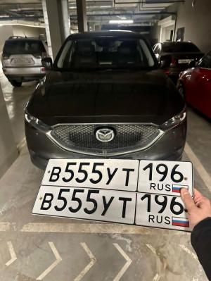 Фотография автомобиля с номером В555УТ 196