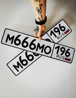 Фотография автомобиля с номером М666МО 196