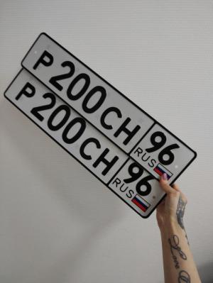 Фотография автомобиля с номером Р200СН 96