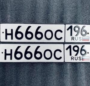 Фотография автомобиля с номером Н666ОС 196