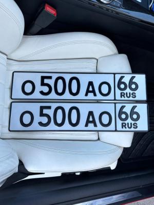 Фотография автомобиля с номером О500АО 66