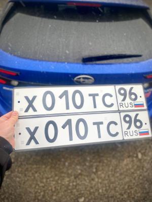 Фотография автомобиля с номером Х010ТС 96