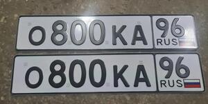 Фотография автомобиля с номером О800КА 96