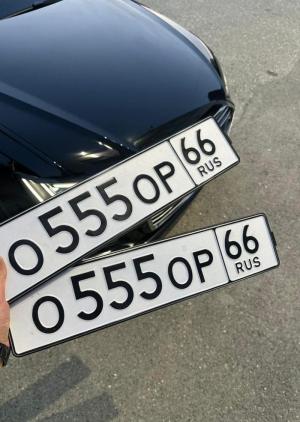 Фотография автомобиля с номером О555ОР 66